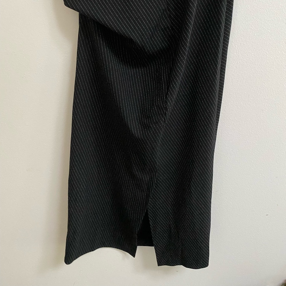 Zara Studio Pinstripe Dress Limited Edition M - Picture 9 of 15